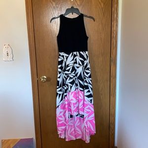 Black and pink sundress